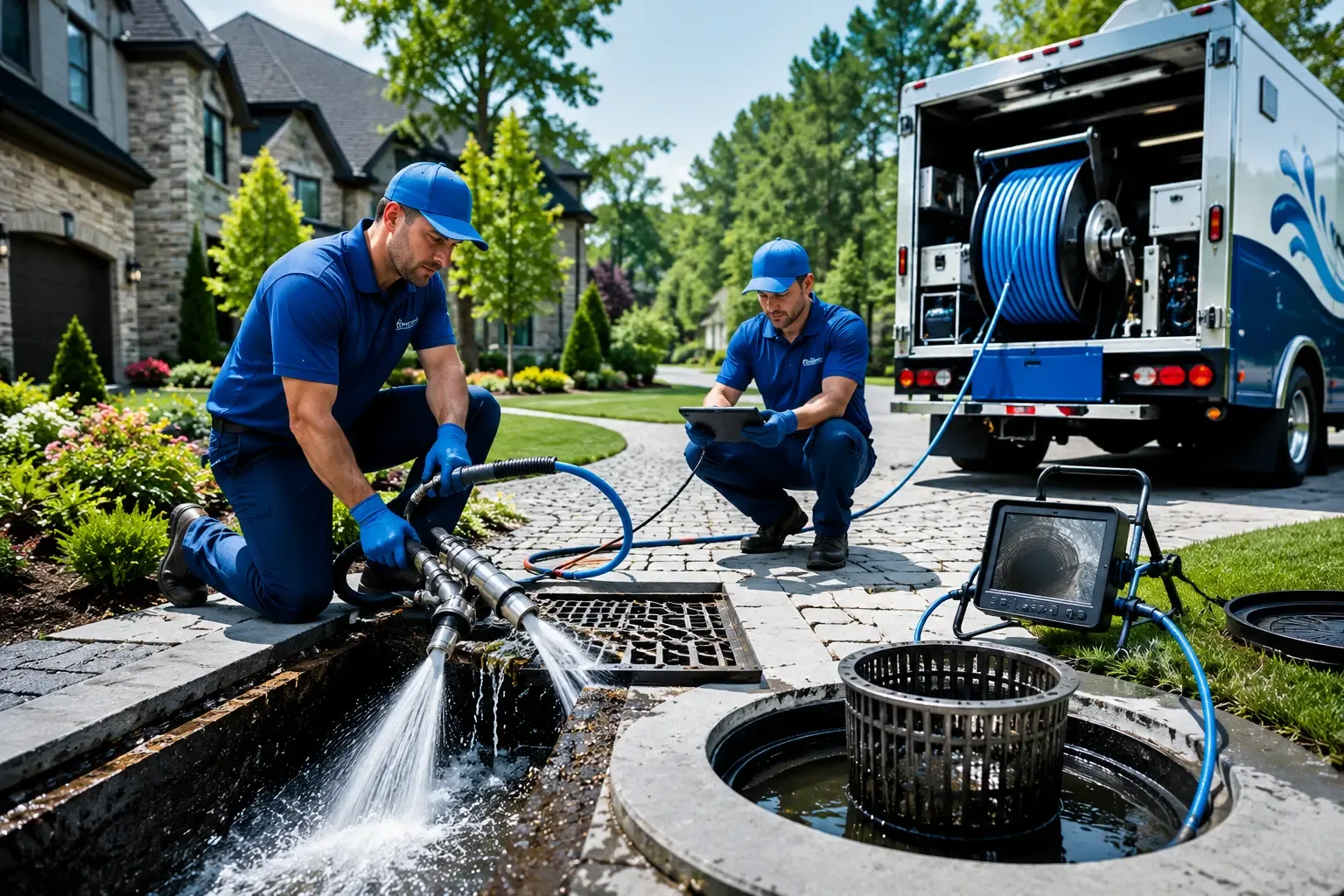 Local outdoor drain cleaning professionals in Rochester, VT
